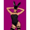 Bunny body Costume de  5 pcs - Noir