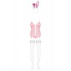 Bunny suit Costume Lapin 4 pcs rose