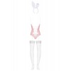 Bunny suit Costume Lapin 4 pcs rose