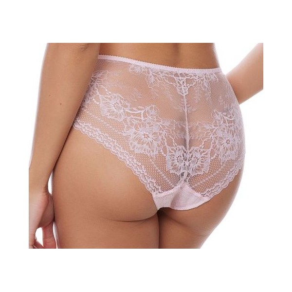 EPHEMERE culotte en dentelle rose & tulle brodé 💖