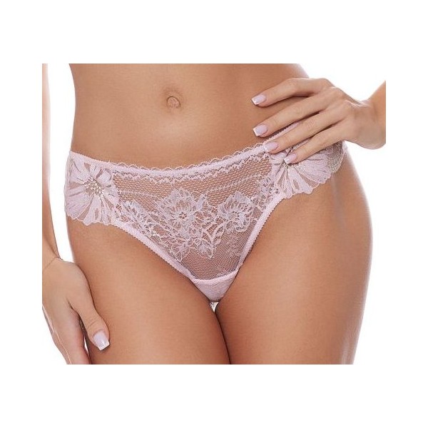 EPHEMERE tanga en dentelle rose féminité absolu 💖