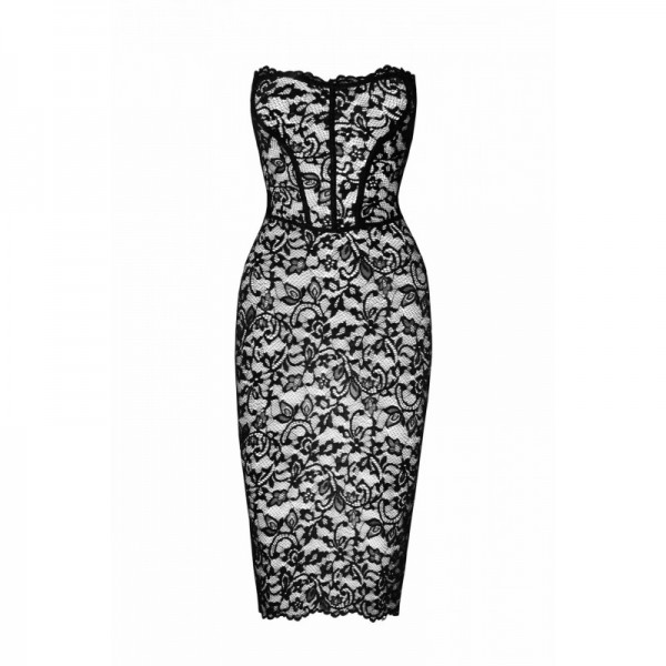 F301 Catalist - Robe midi à lacets