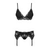 Ensemble 3 pieces Noir Obsessive