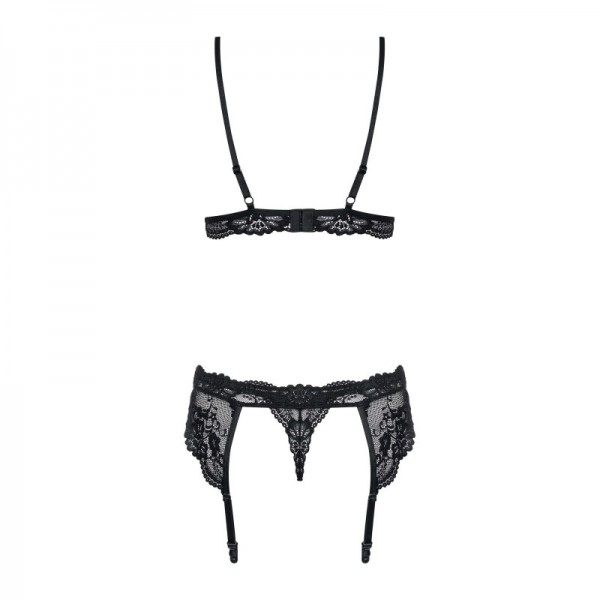 Ensemble 3 pieces Noir Obsessive