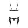 Ensemble 3 pieces Noir Obsessive