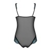 AMANTA Body ouvert - Noir et Turquoise