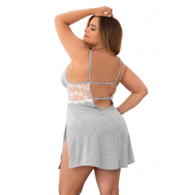 Nuisette en coton grise GT