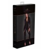 Noir Handemade Combinaison longue boutonnée en PVC