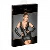 Mini-robe F212 en dentelle  -Noir Handmade
