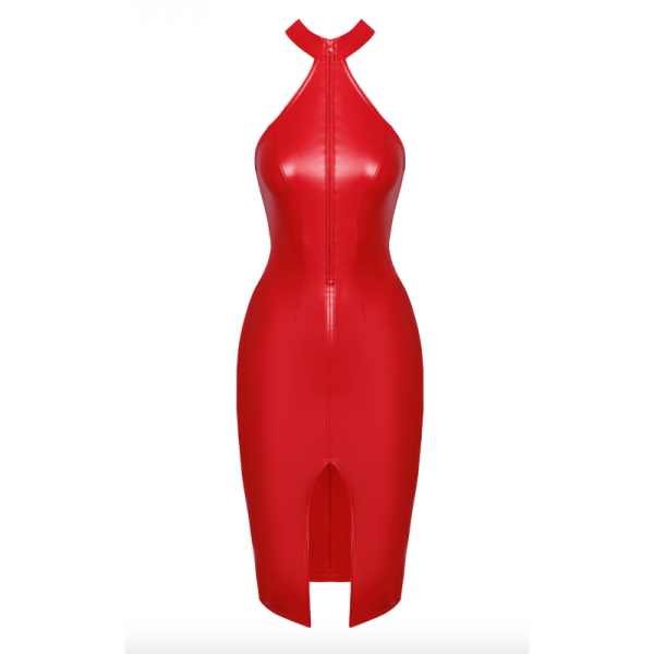 F354 robe mi-longue Orgia Rouge