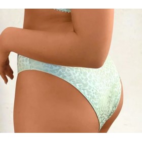 TENDRE SATIN Slip couleur vert