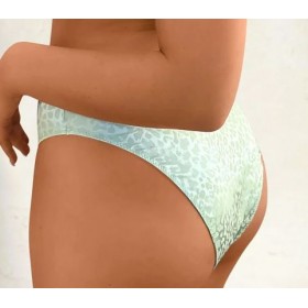 Tendre Satin culotte emboîtante couleur vert