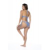 Bikini 2 pièces bleu et blanc