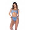 maillot de bain 1 pièce style jeans
