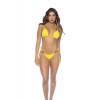 Maillot de bain 2 pièces jaune