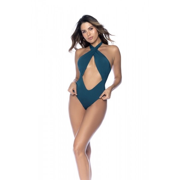 Maillot de bain une pièce  Bleu océan