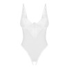 Body ouvert Alissium Blanc - Obsessive