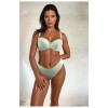 Tendre Satin soutien gorge (padded) vert tendre