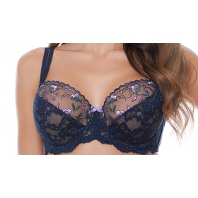 JARDIN soutien-gorge maxi soft-bonnets 105 au 120 -tulle et broderies