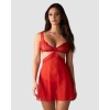 Babydoll et string rouge CUPIDE DESIR  - Madonna Lingerie
