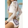 Maillot de Bain Bikini avec Top Brassière