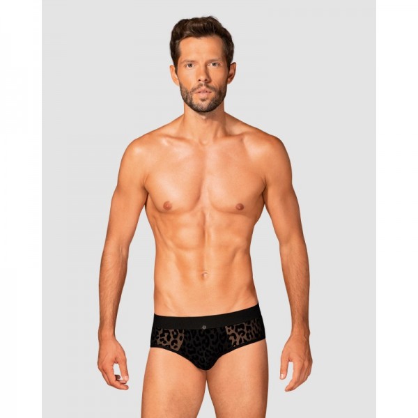 AZMERON Slip homme noir