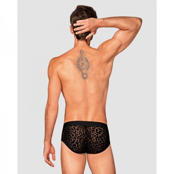 AZMERON Slip homme noir