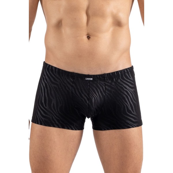 ZEBRA boxer noir & gold Zebré