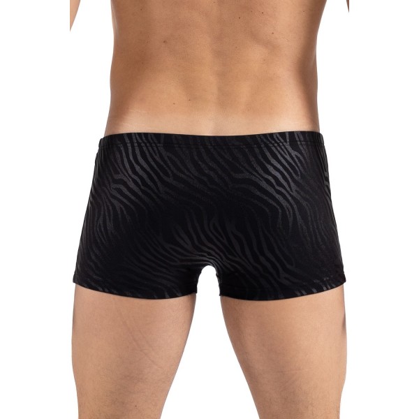 ZEBRA boxer noir & gold Zebré