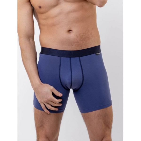 NAVY boxer coton
