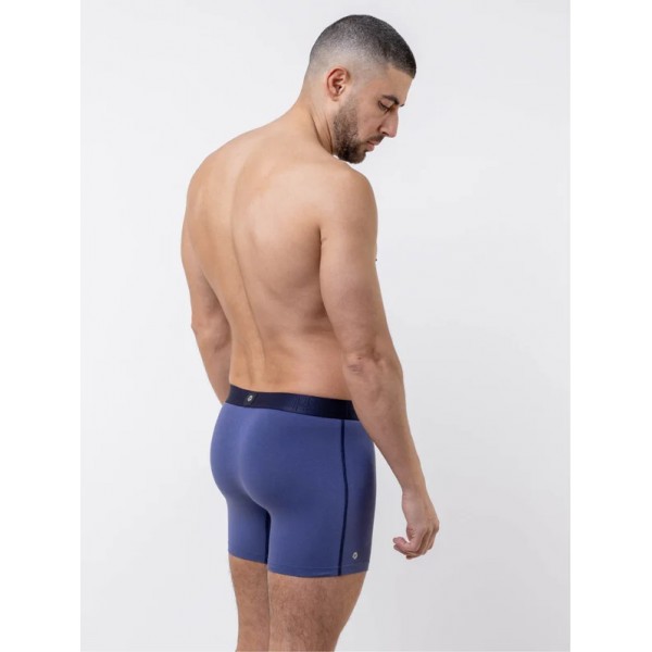 NAVY boxer coton