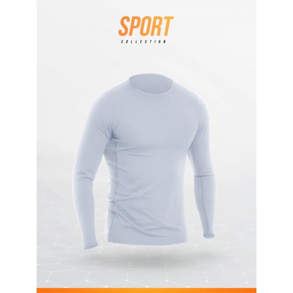 SPORT GREY LONG SLEEVE haut de gamme LOIC HENRY