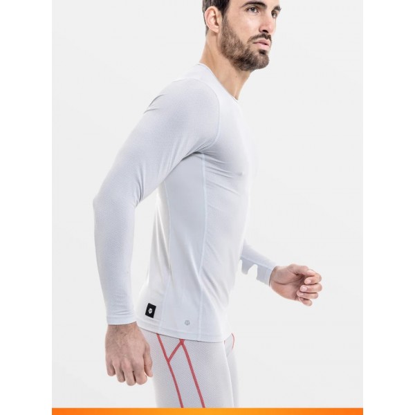 SPORT GREY LONG SLEEVE haut de gamme LOIC HENRY