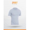 Tshirt GRIS clair manches courtes haut de gamme LOIC HENRY