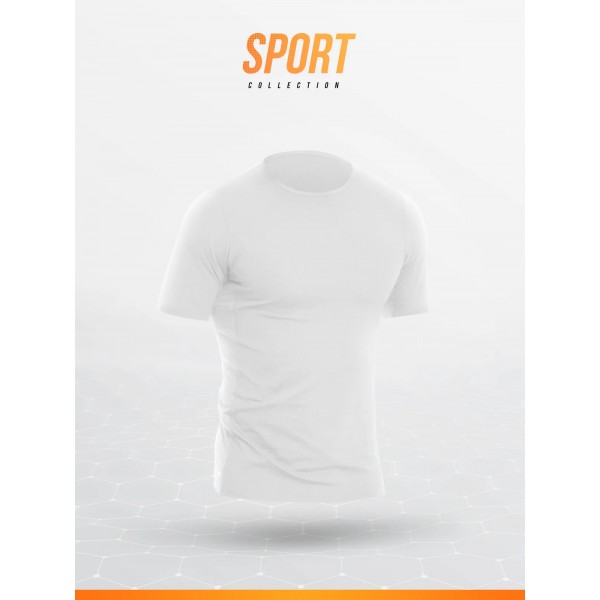 Tshirt BLANC manches courtes haut de gamme Loïc Henry