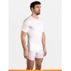 Tshirt BLANC manches courtes haut de gamme Loïc Henry