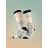 Chaussette imprimée motif surfer – L’appel du large à vos pieds