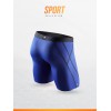 SPORT boxer long ROYAL BLUE  haut de gamme LOIC HENRY