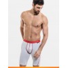 SPORT boxer long gris clair haut de gamme LOIC HENRY