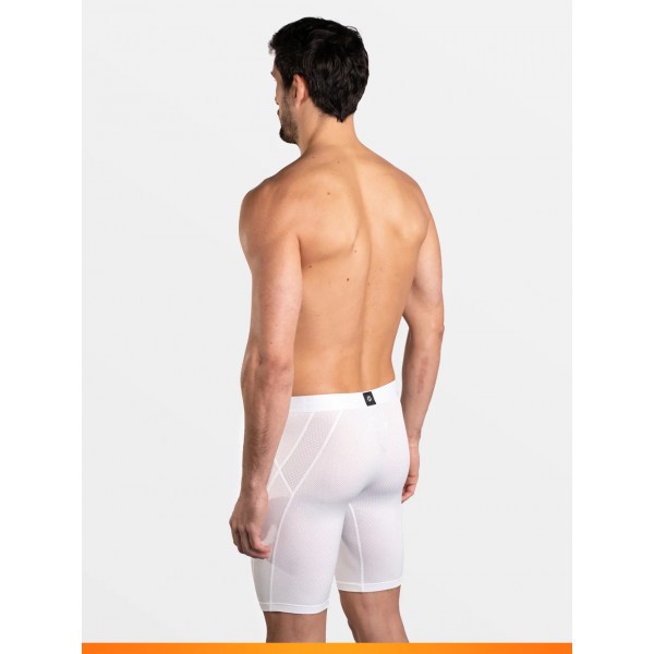 SPORT boxer long blanc haut de gamme Loïc Henry                       ENRY