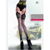 Edvige Bas sexy pour porte-jarretelles 20 DEN - Noir