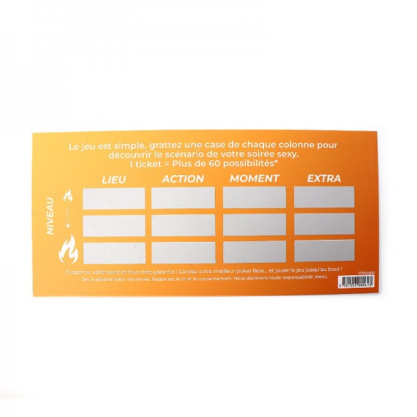 Carte Tentation – Spécial Soirée entre Amis