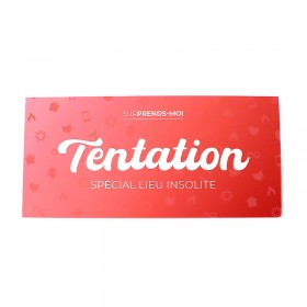 Carte à gratter Tentation - Spécial Lieu Insolite