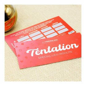 Carte à gratter Tentation - Spécial Lieu Insolite