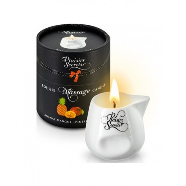 Bougie de massage ananas mangue 80ml