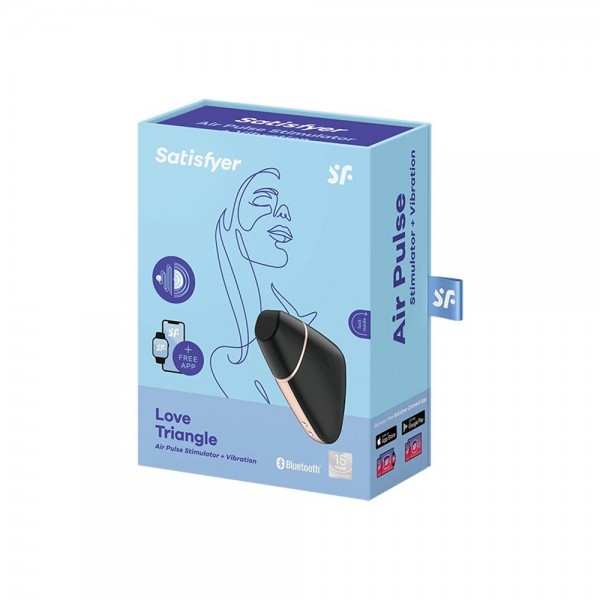 Stimulateur noir Satisfyer Love Triangle