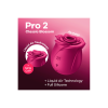 Stimulateur de clitoris rose par ondes de pression