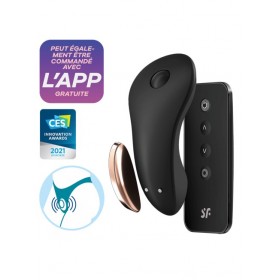 Stimulateur clitoridien connecté USB avec télécommande Little Secret Satisfyer - CC597253