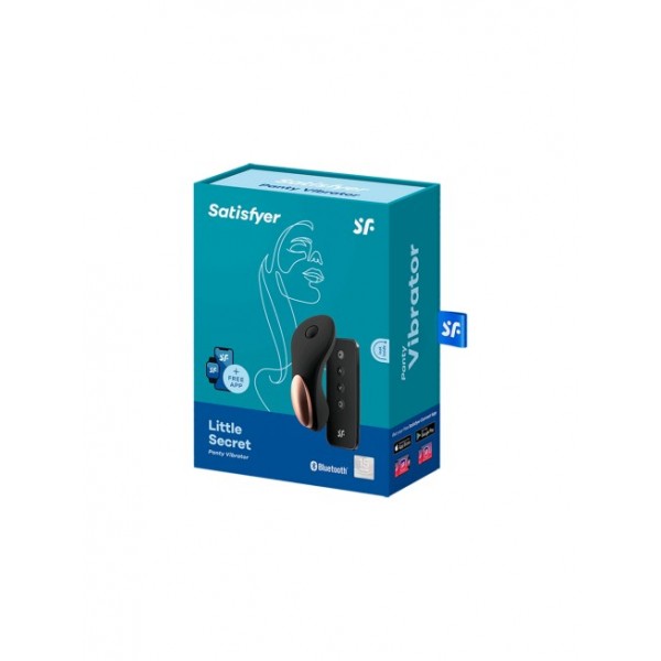 Stimulateur clitoridien connecté USB avec télécommande Little Secret Satisfyer - CC597253