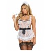 Costume sexy femme de chambre en tablier